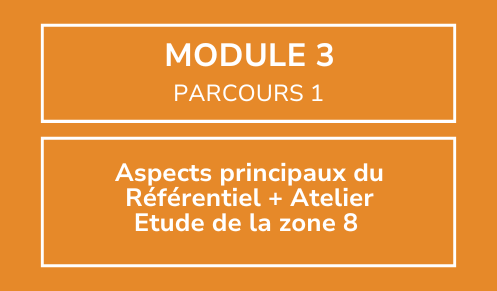 Module 3 Aspects principaux du Référentiel + Atelier de la Zone 8